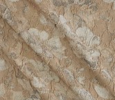 Jacquard flor lame beige